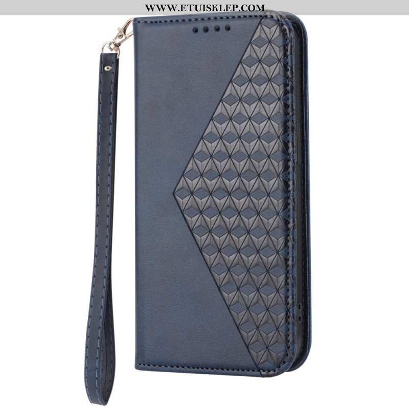 Etui Na Telefon do Xiaomi Redmi Note 12 5G Etui Folio Styl Skórzany Wzór 3d